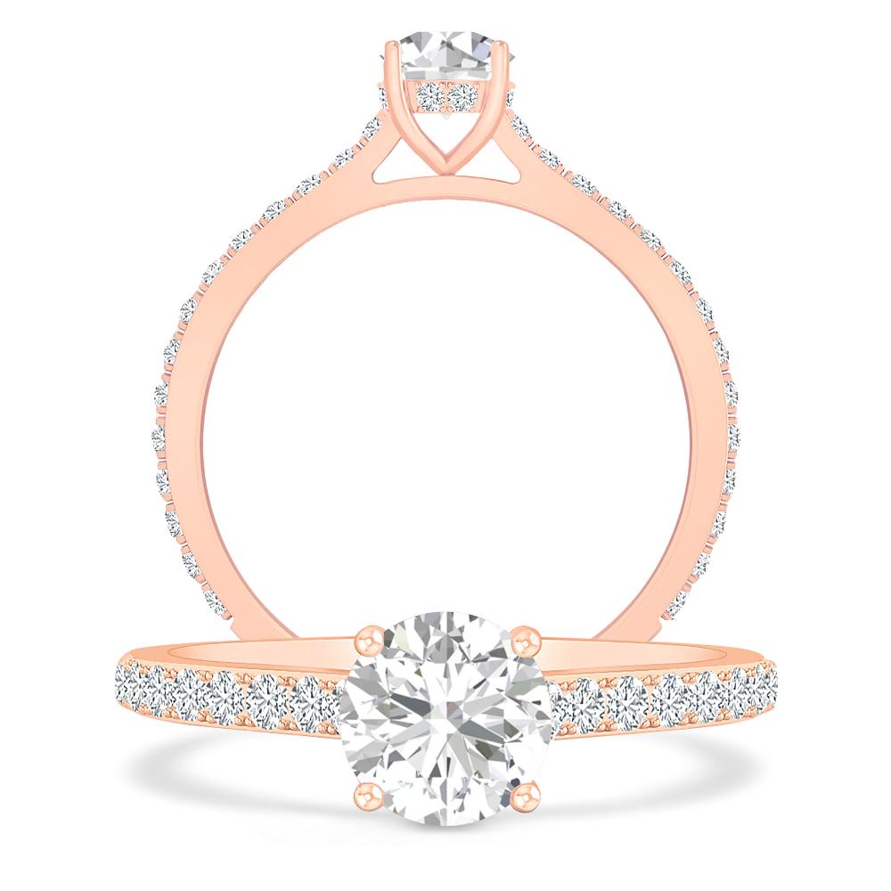 Rose Gold - Diamond