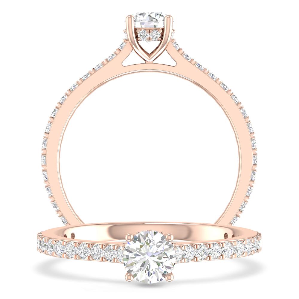 Rose Gold - Diamond