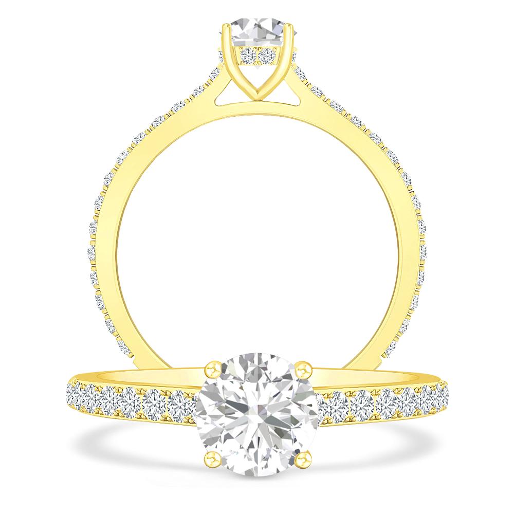 Yellow Gold - Diamond