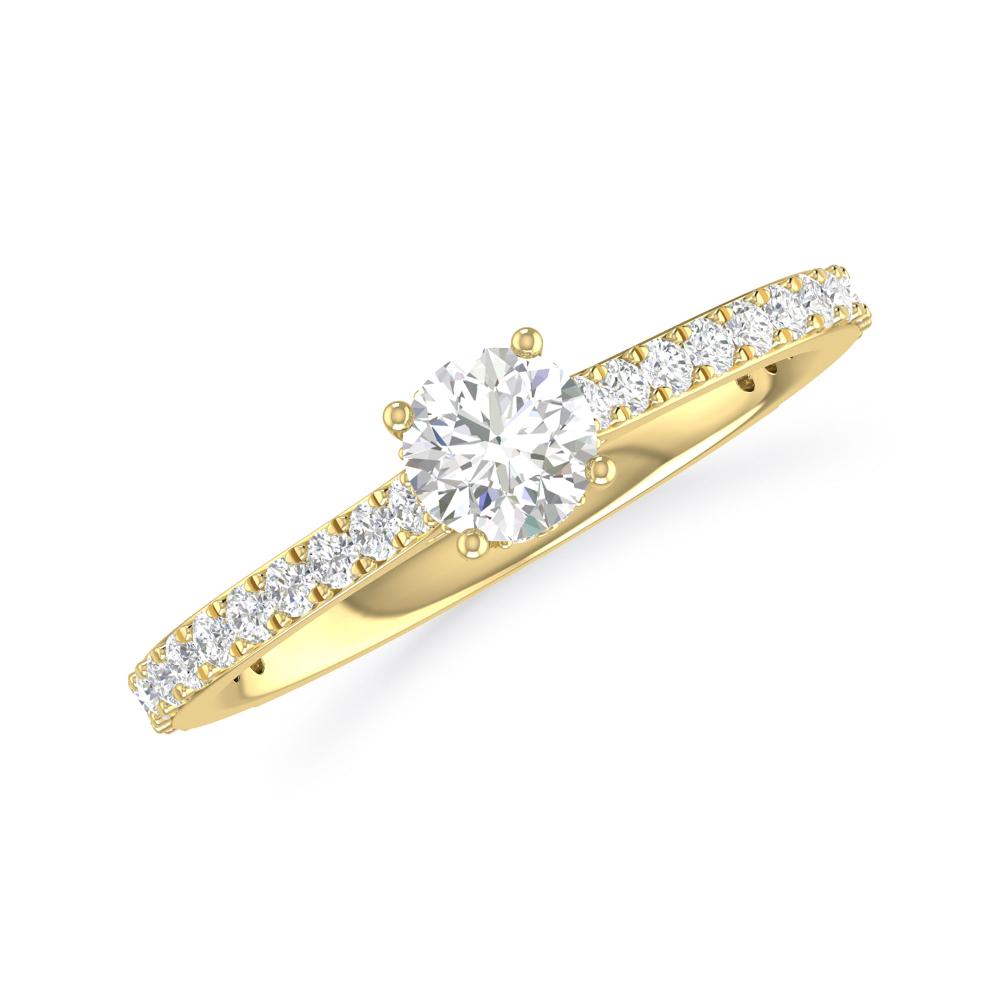 Yellow Gold - Diamond