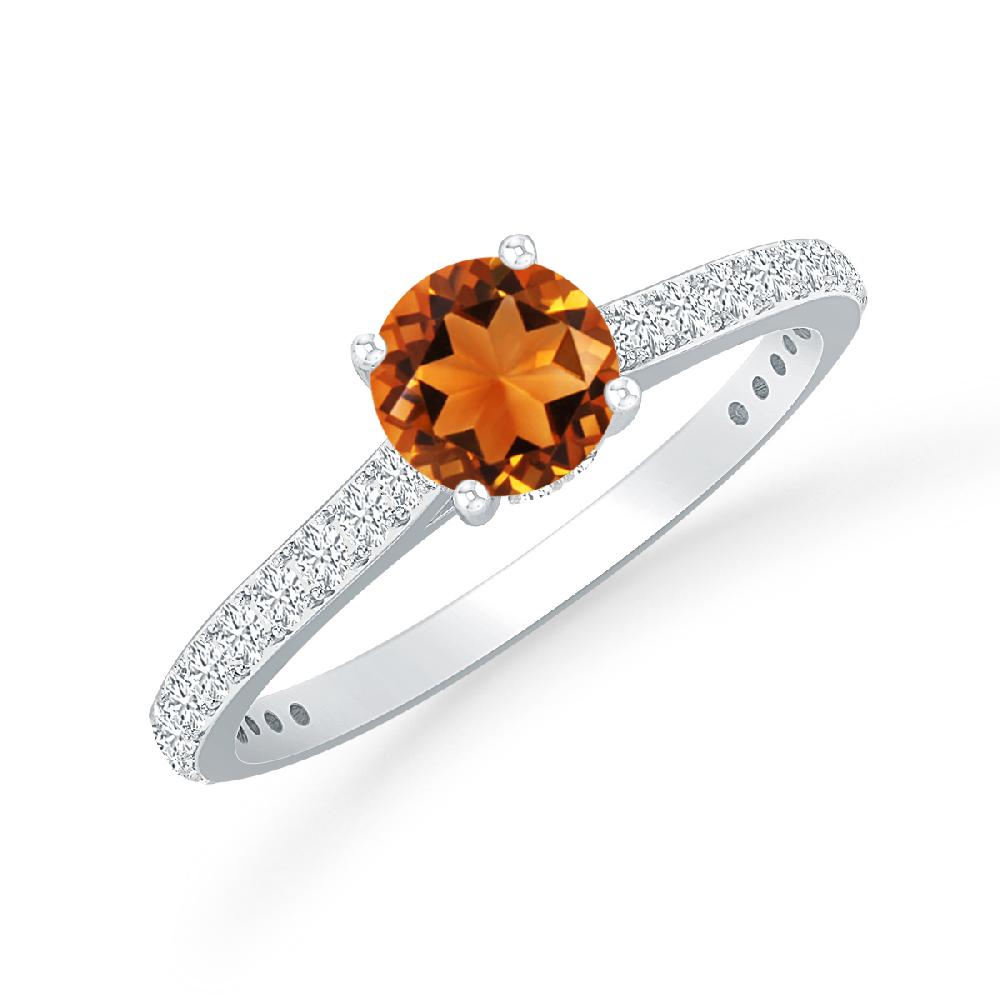 White Gold - Citrine