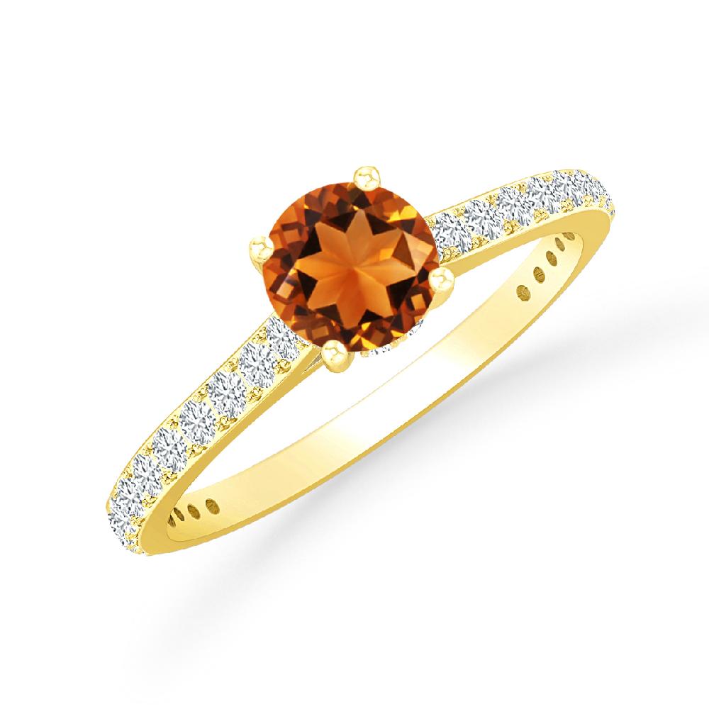 Yellow Gold - Citrine