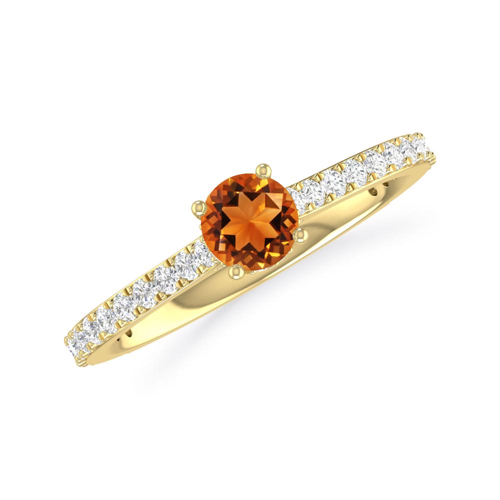 Yellow Gold - Citrine