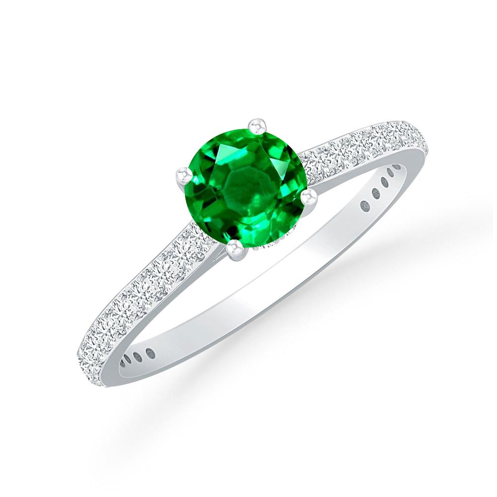 White Gold - Emerald