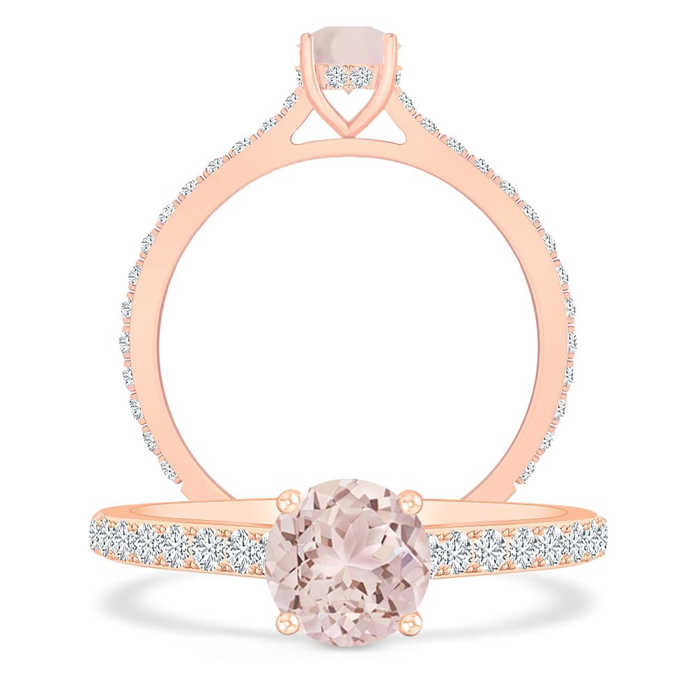 Rose Gold - Morganite