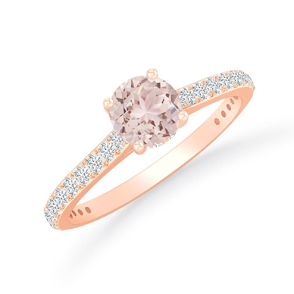 Rose Gold - Morganite