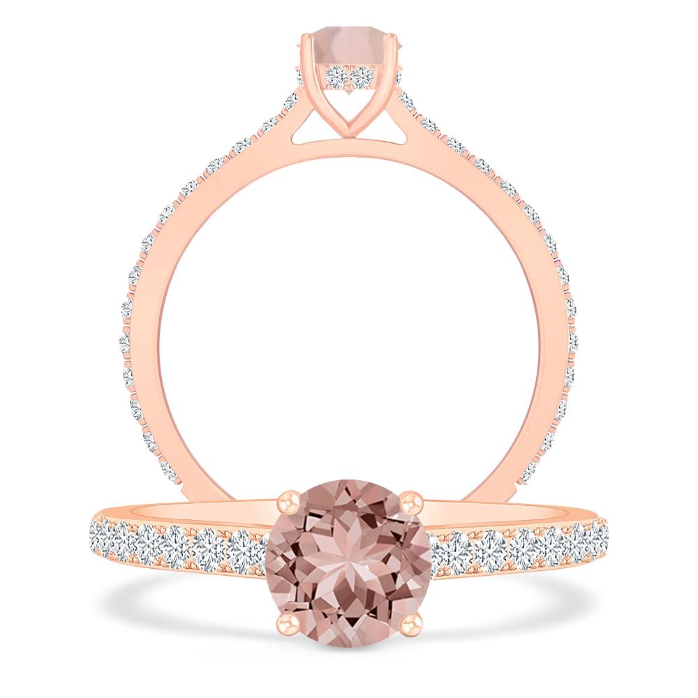 Rose Gold - Morganite