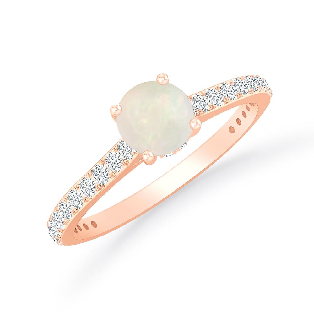 Rose Gold - Opal