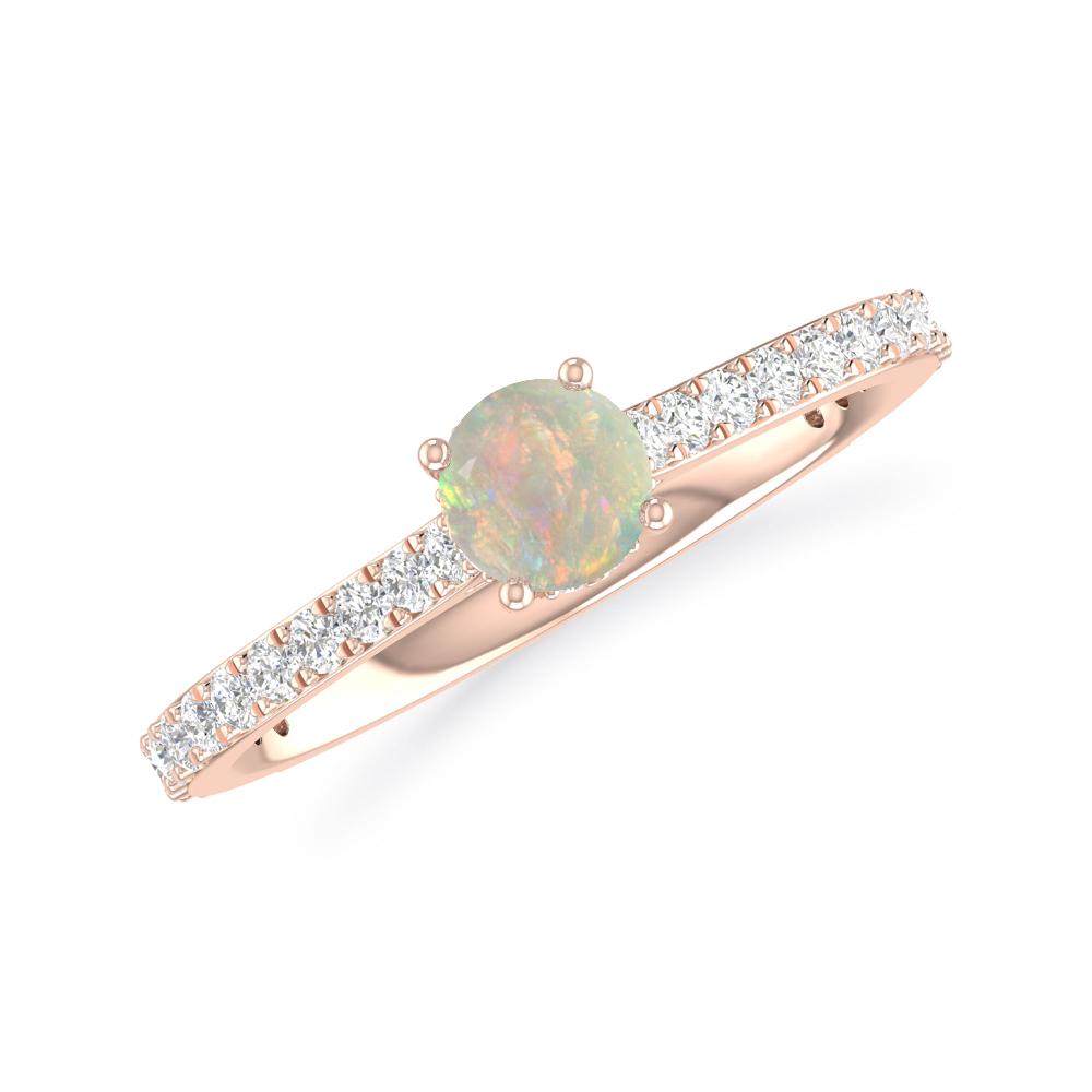 Rose Gold - Opal