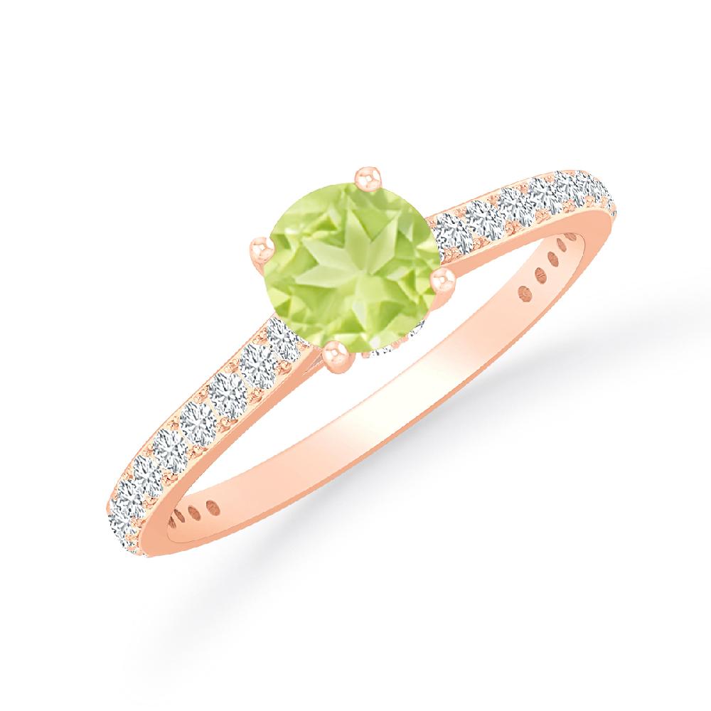 Rose Gold - Peridot