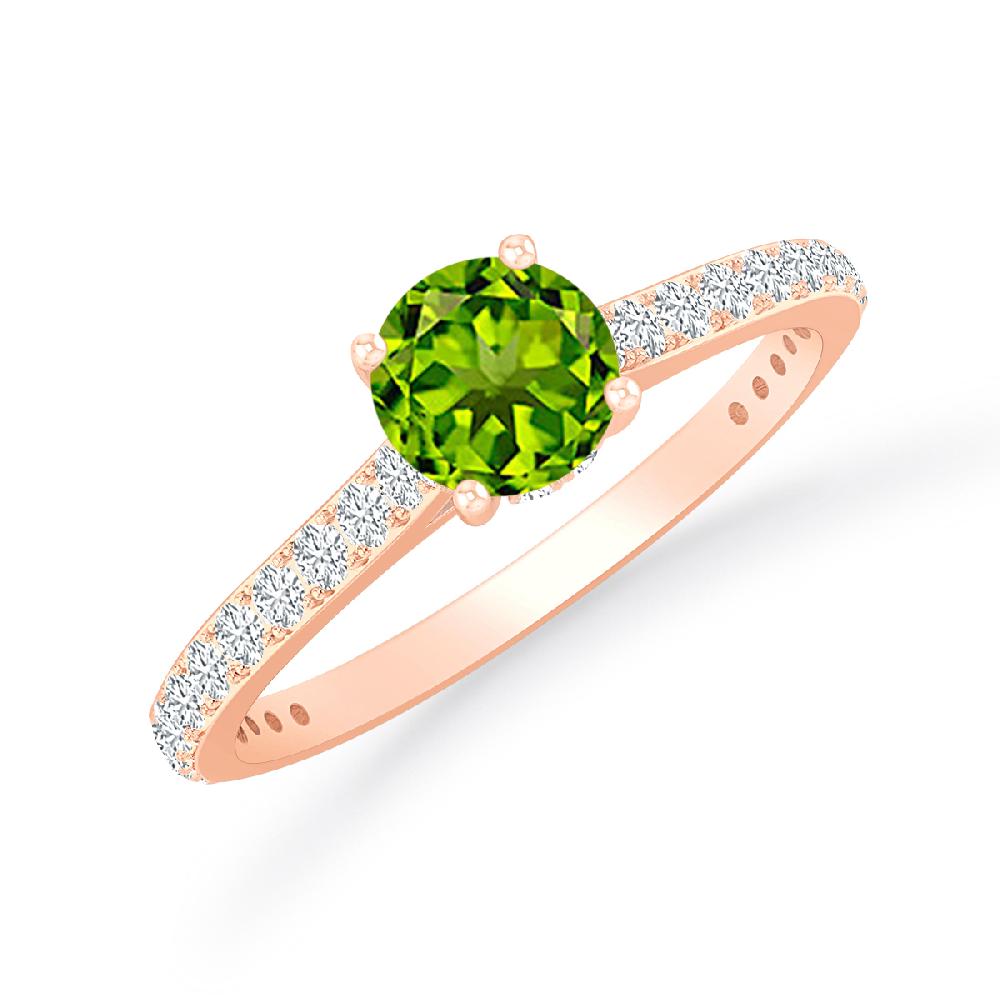 Rose Gold - Peridot