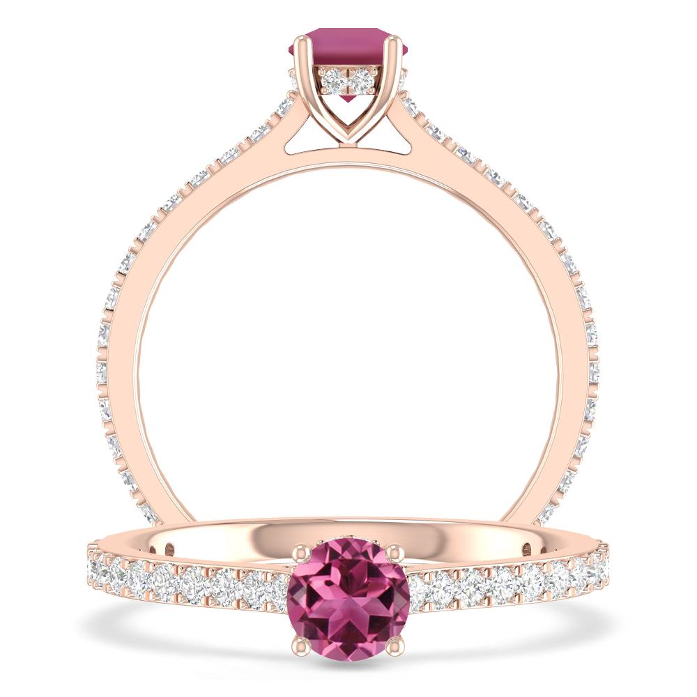 Rose Gold - Pink Tourmaline