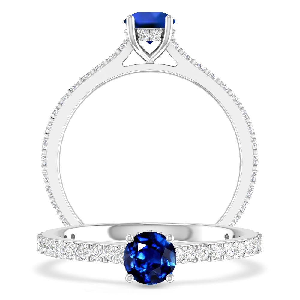 White Gold - Sapphire