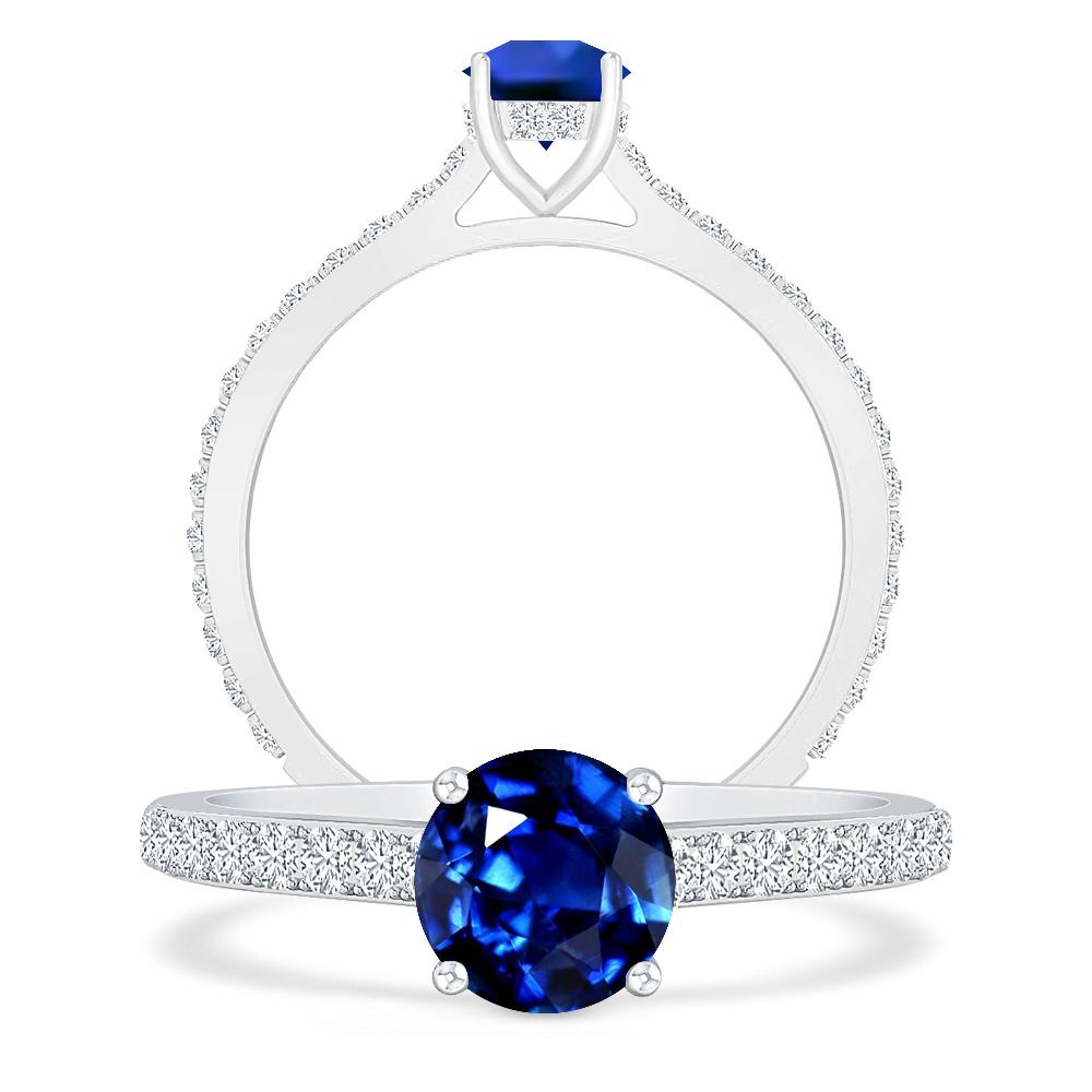 White Gold - Sapphire