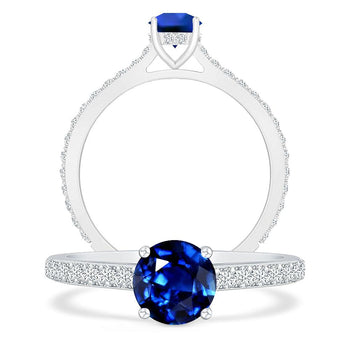 White Gold - Sapphire