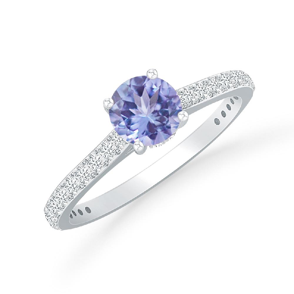 White Gold - Tanzanite