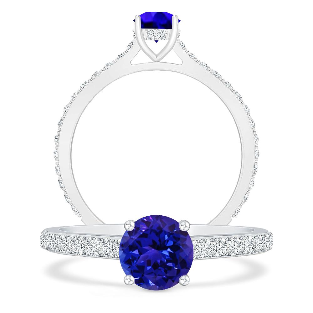 White Gold - Tanzanite