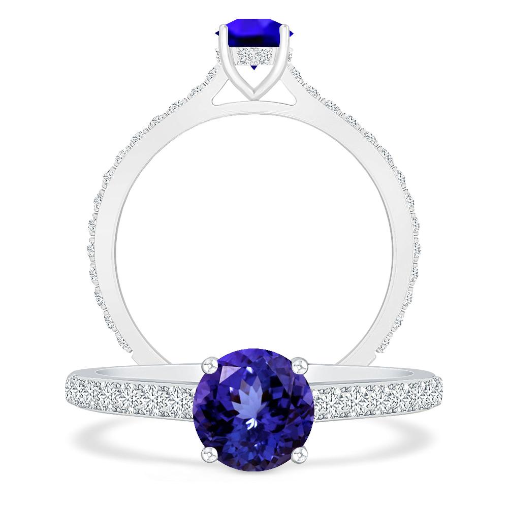 White Gold - Tanzanite