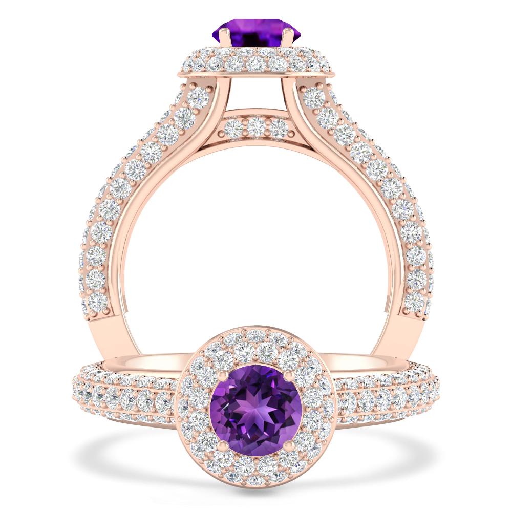 Rose Gold - Amethyst