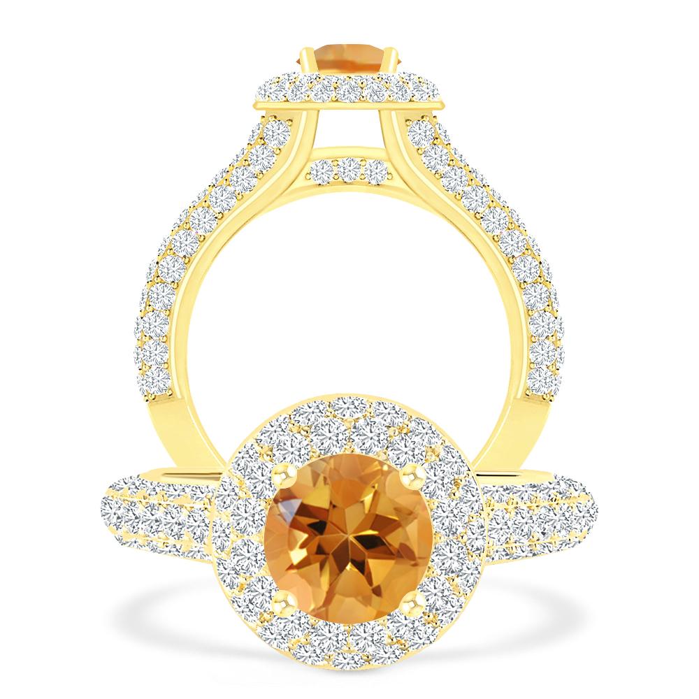 Yellow Gold - Citrine