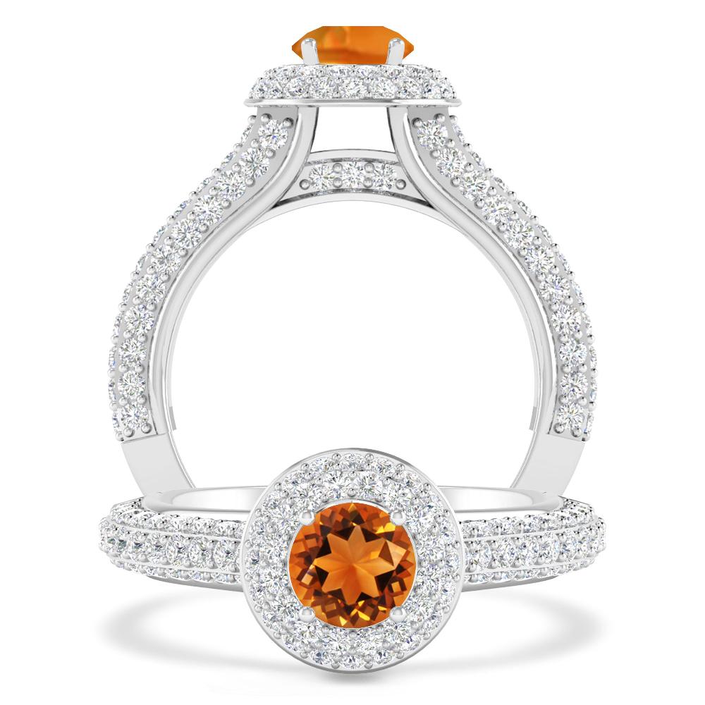 White Gold - Citrine