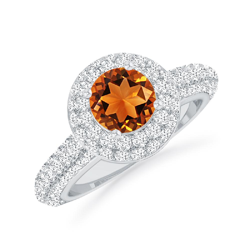 White Gold - Citrine