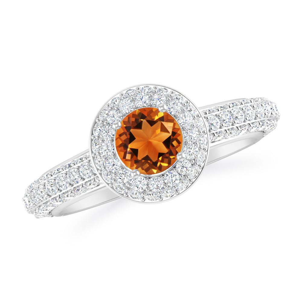 White Gold - Citrine