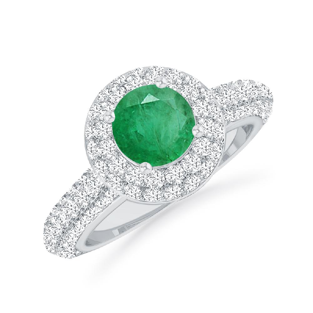 White Gold - Emerald