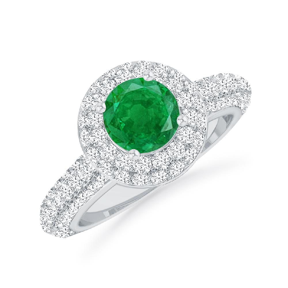 White Gold - Emerald