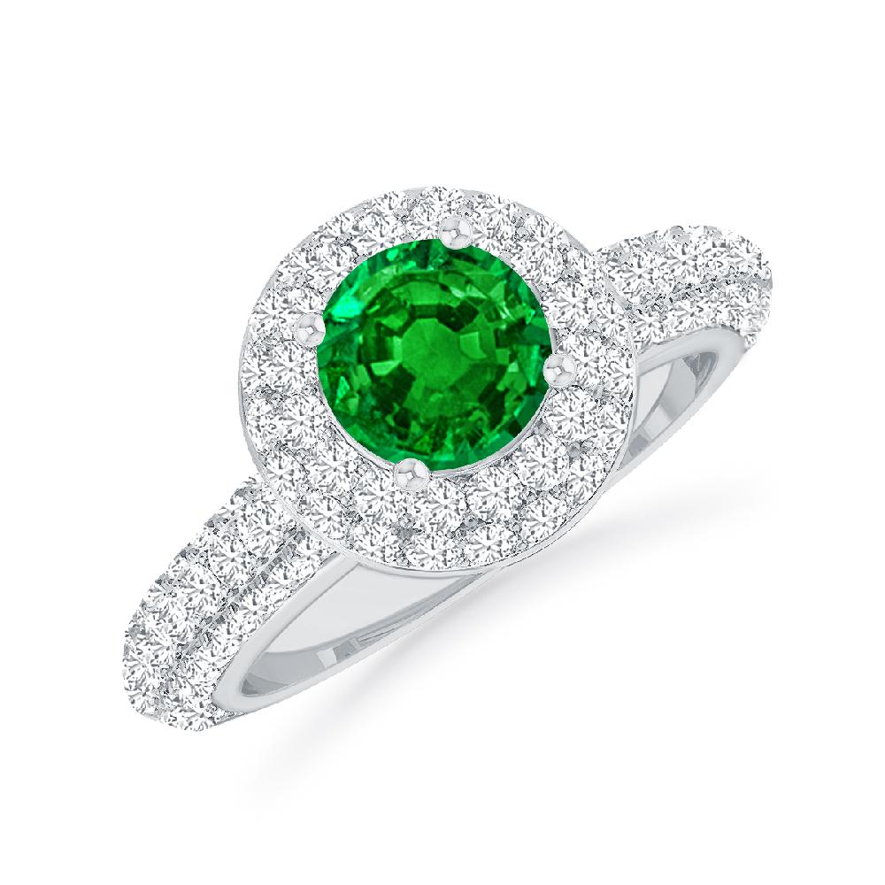 White Gold - Emerald