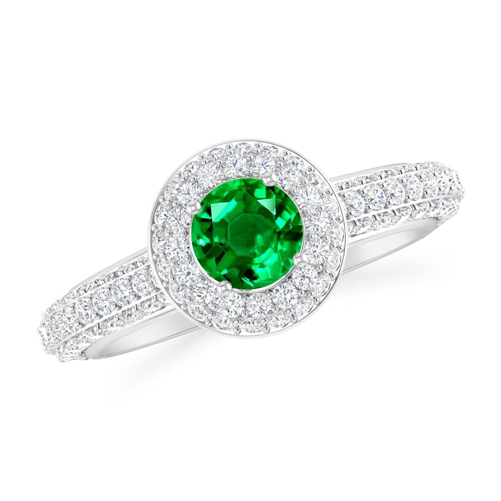 White Gold - Emerald