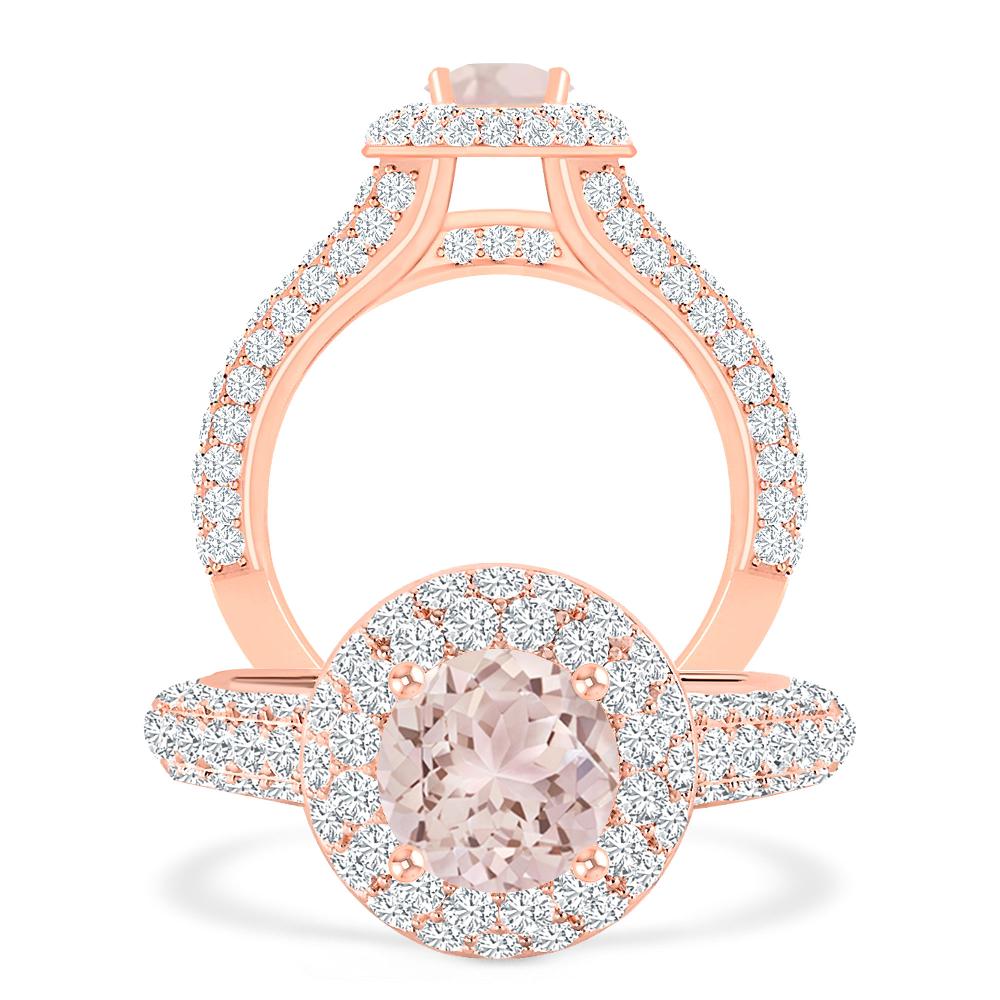 Rose Gold - Morganite