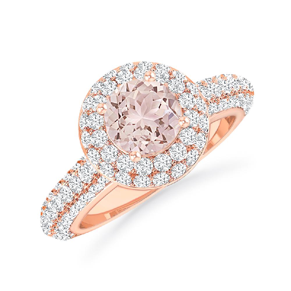 Rose Gold - Morganite