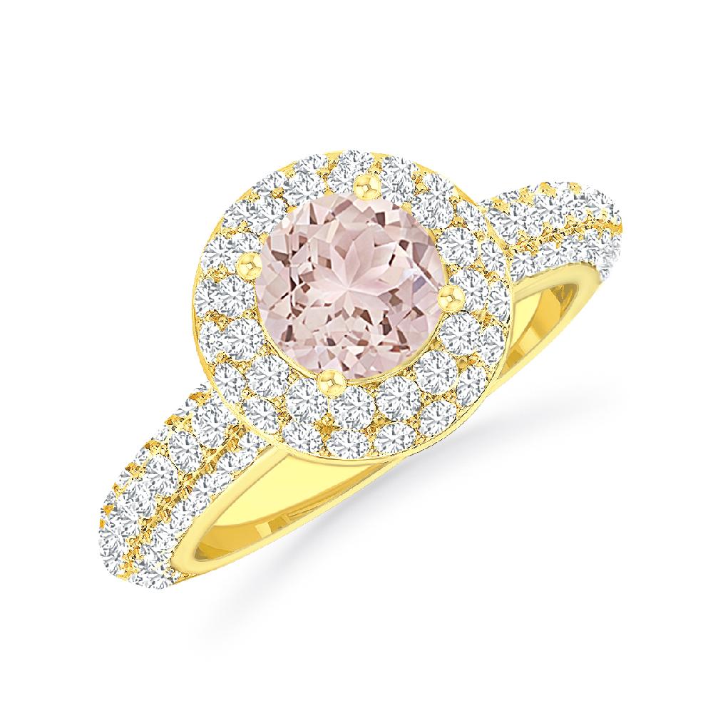 Yellow Gold - Morganite