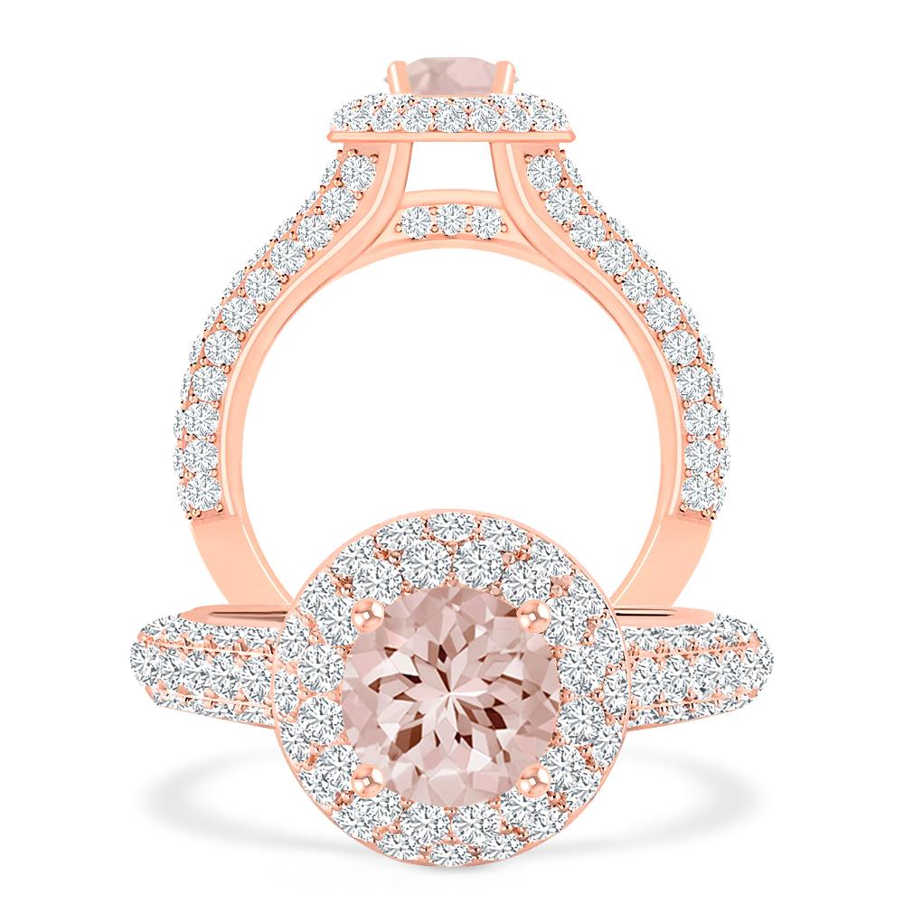 Rose Gold - Morganite