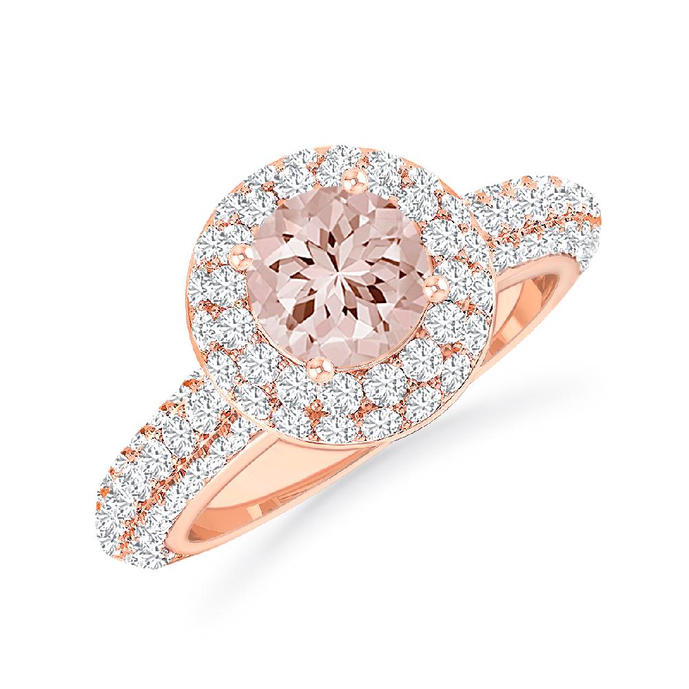 Rose Gold - Morganite