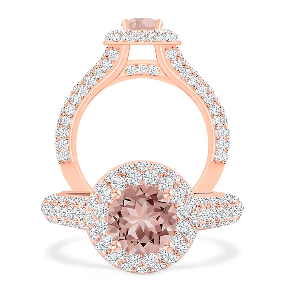 Rose Gold - Morganite