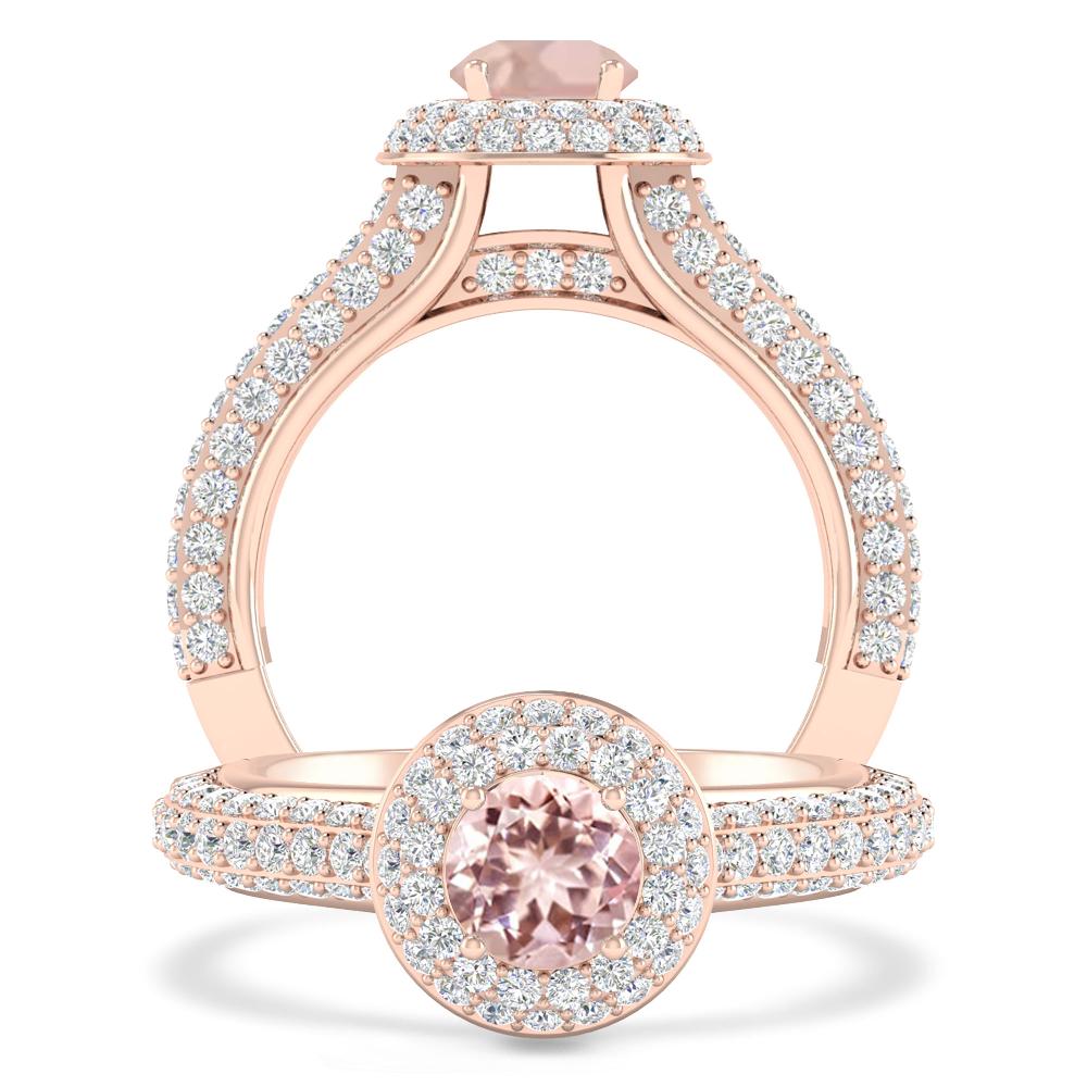 Rose Gold - Morganite