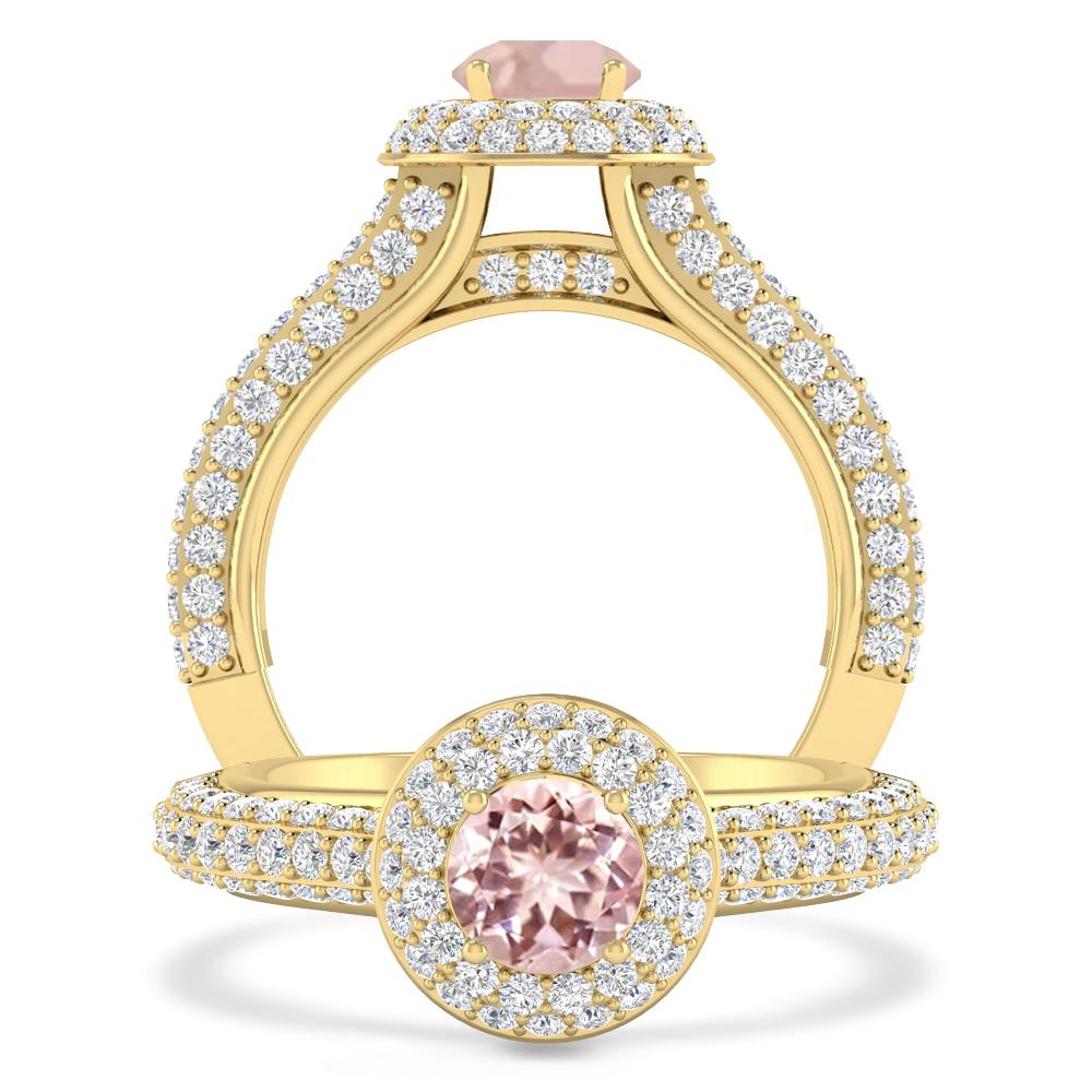 Yellow Gold - Morganite