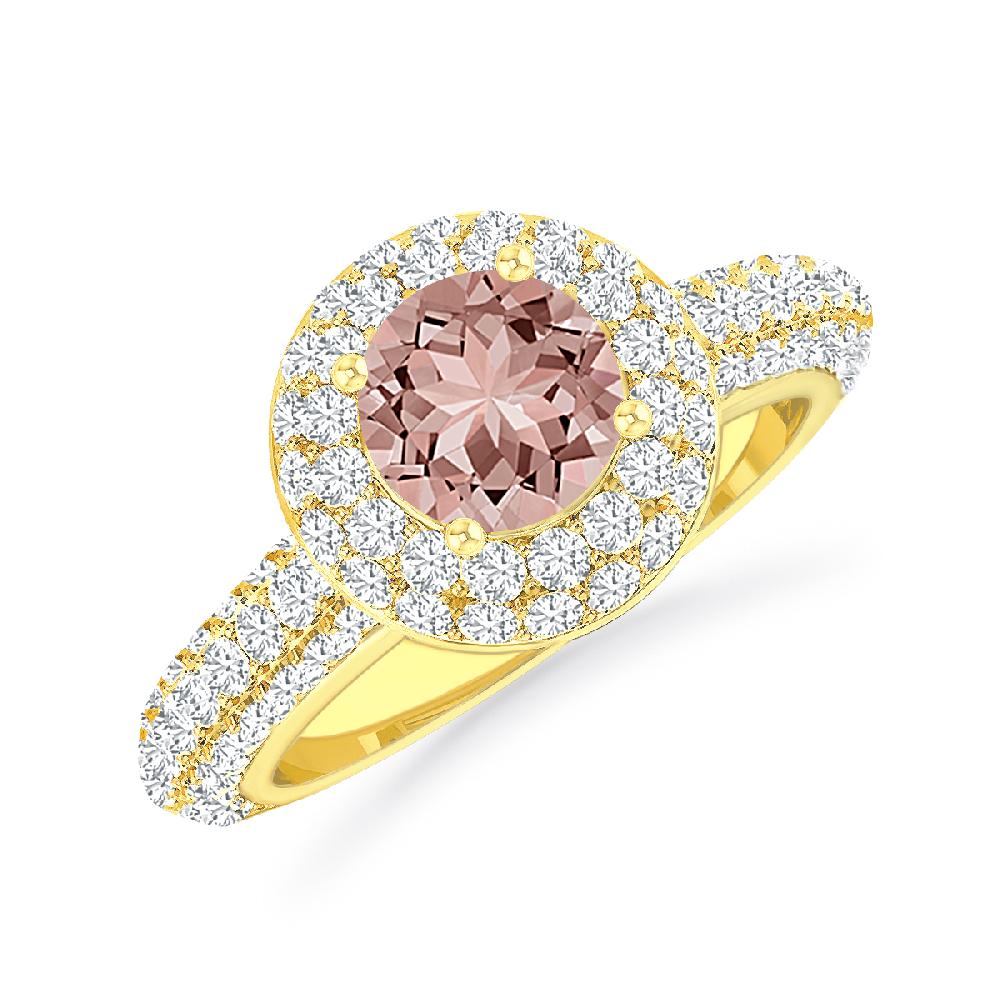 Yellow Gold - Morganite