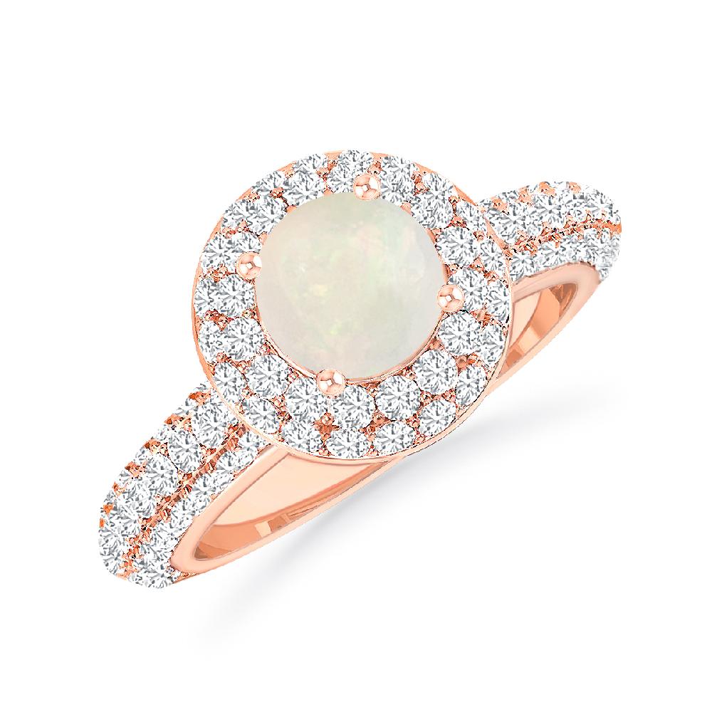 Rose Gold - Opal