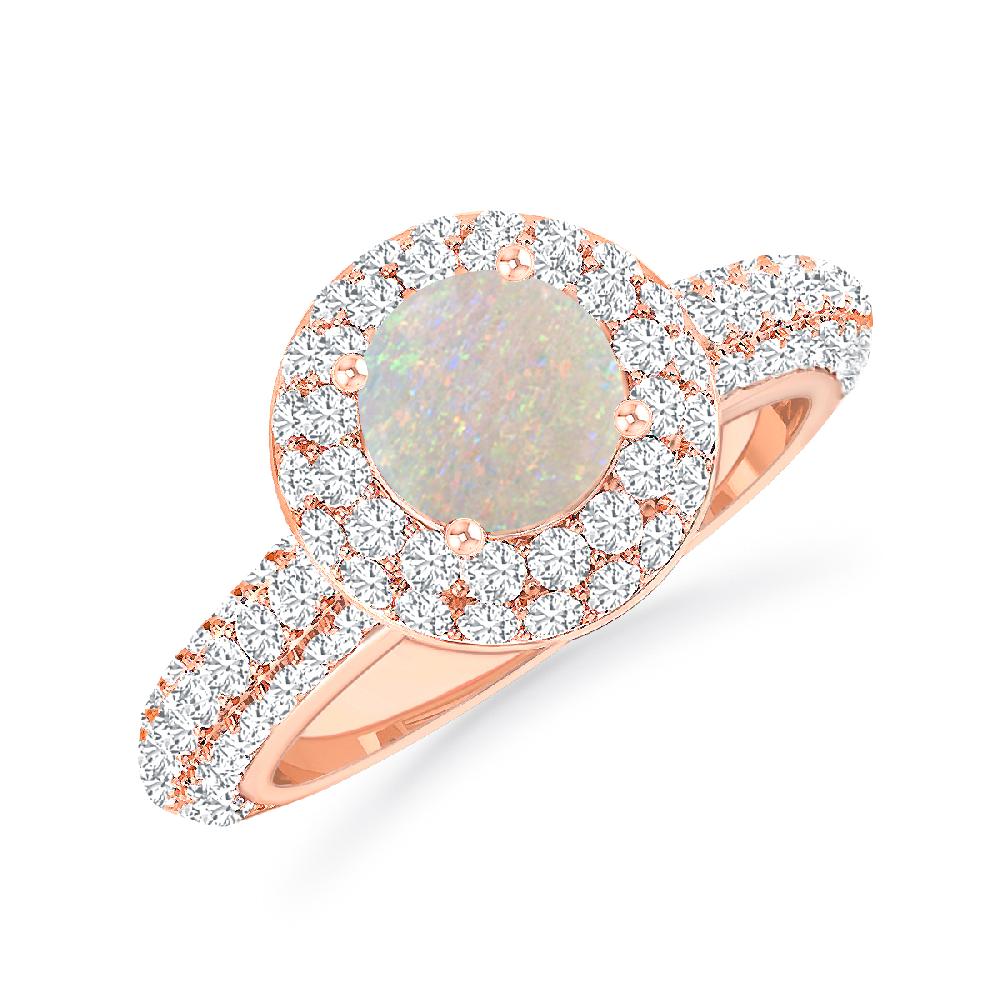 Rose Gold - Opal