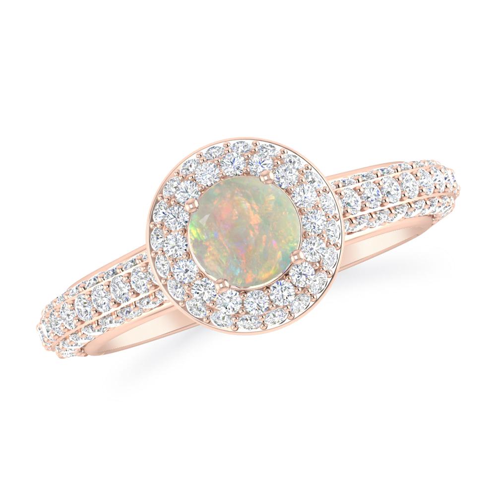 Rose Gold - Opal