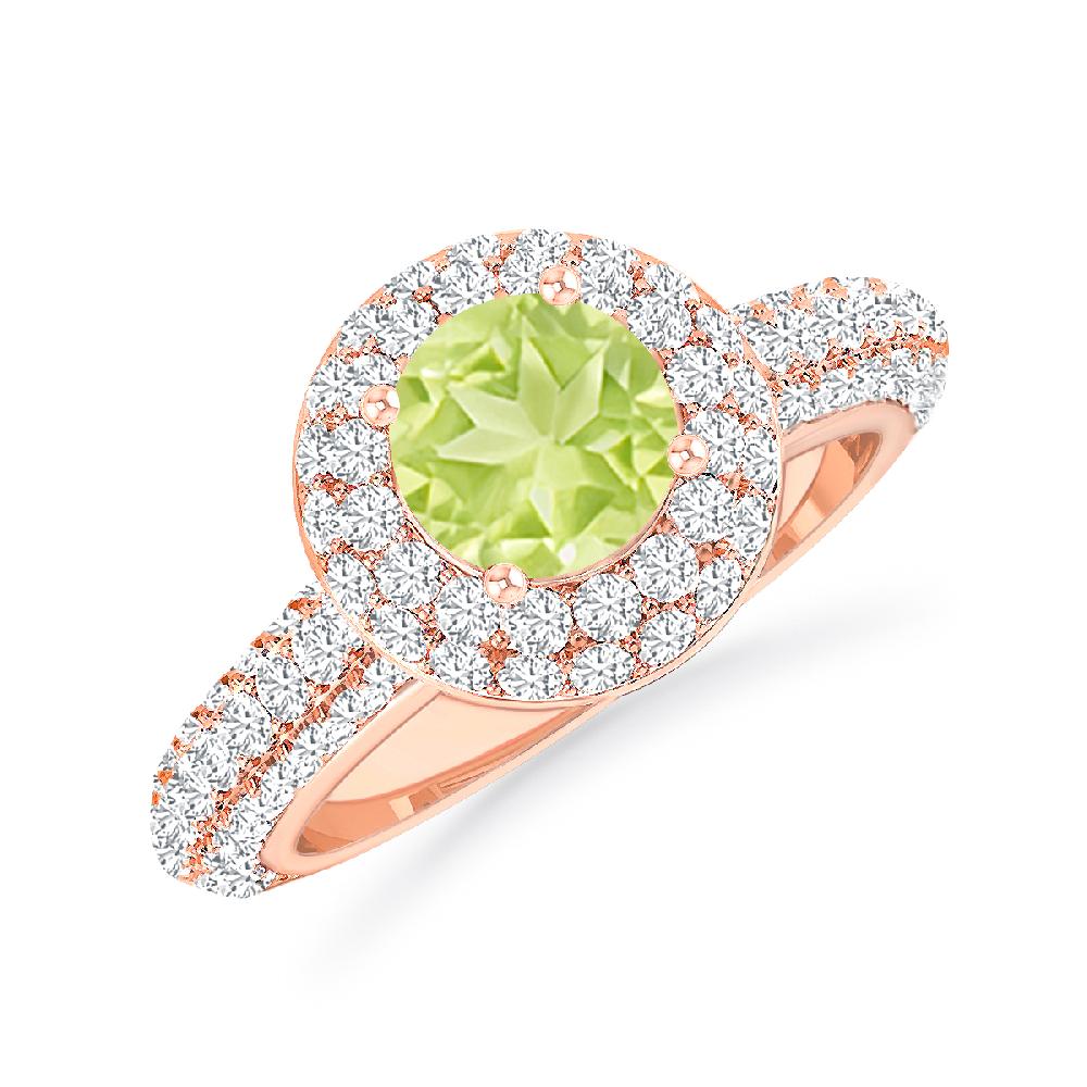 Rose Gold - Peridot