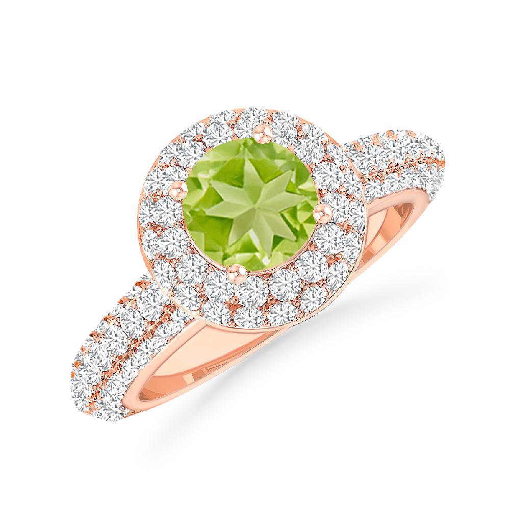 Rose Gold - Peridot