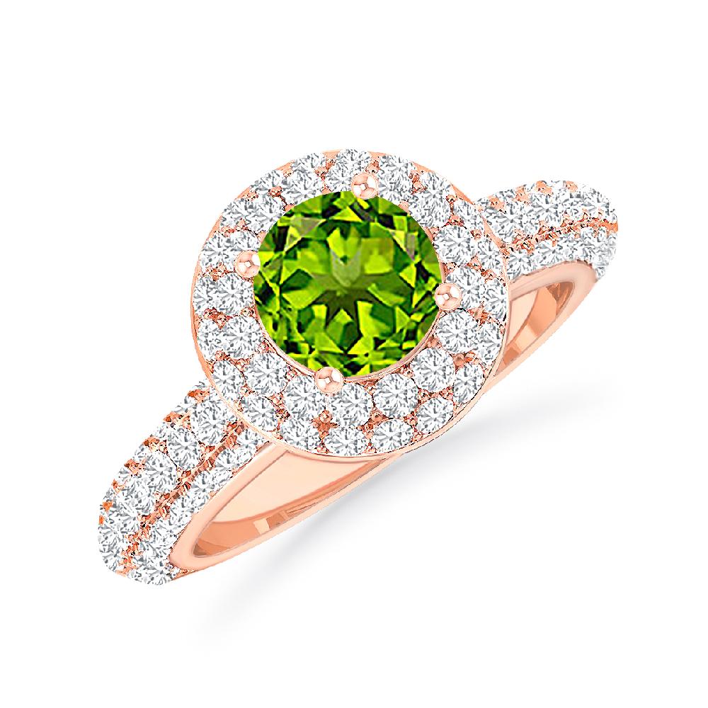 Rose Gold - Peridot