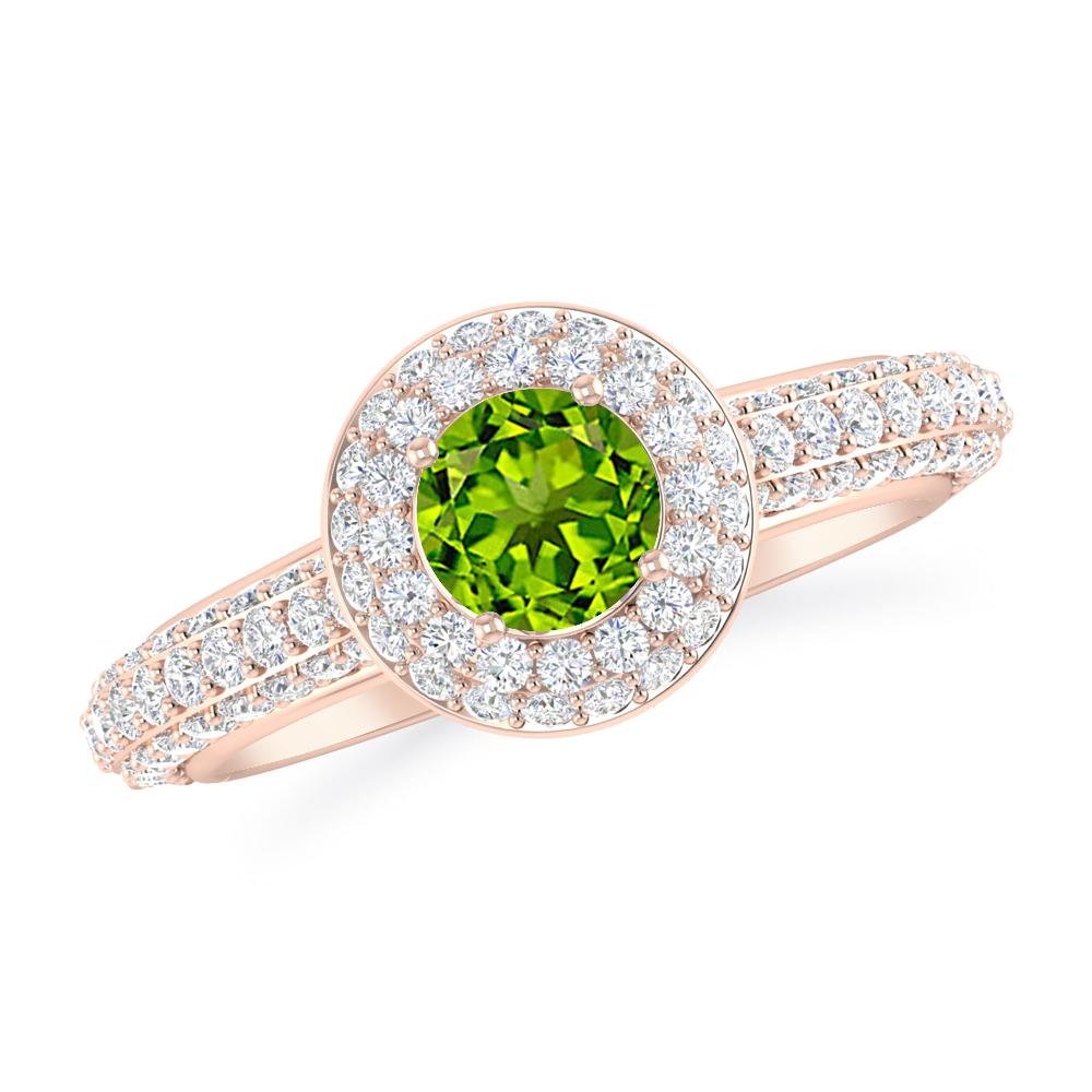 Rose Gold - Peridot