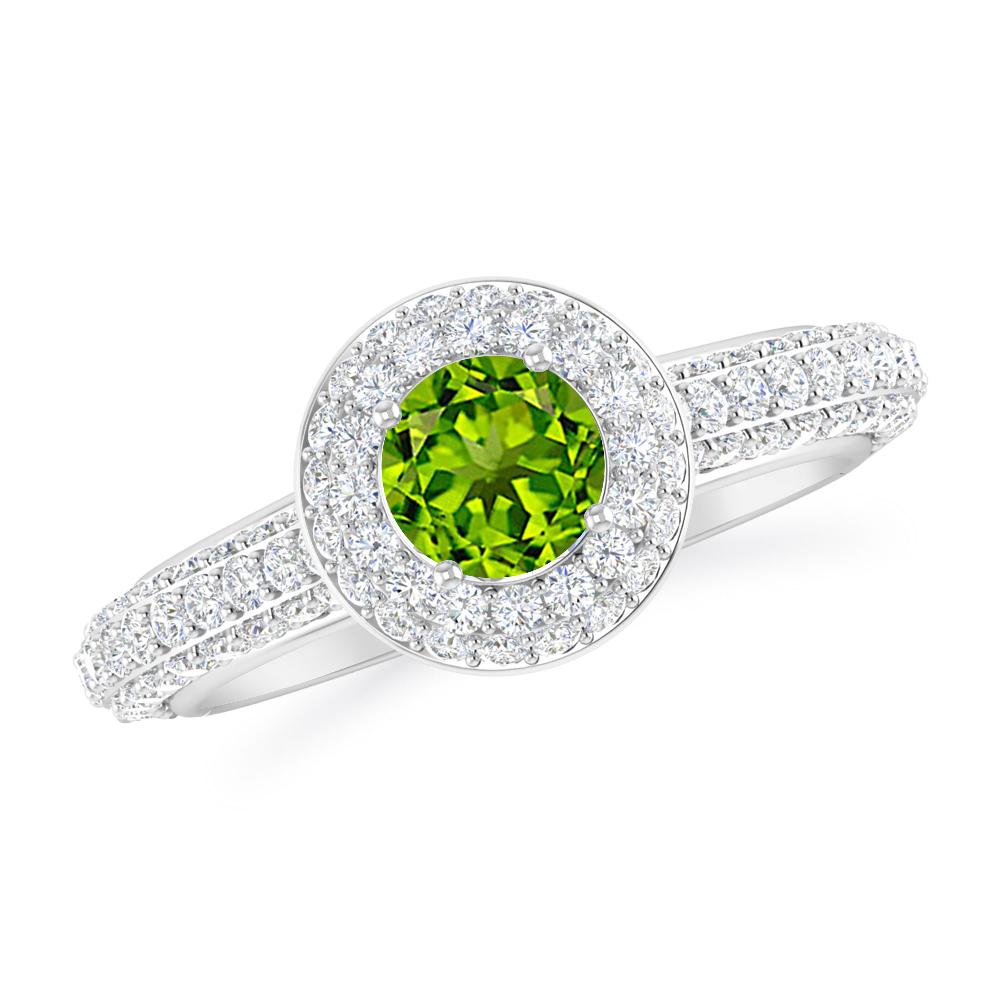 White Gold - Peridot