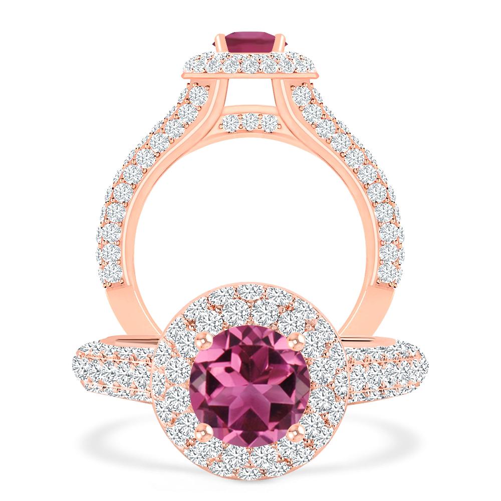 Rose Gold - Pink Tourmaline