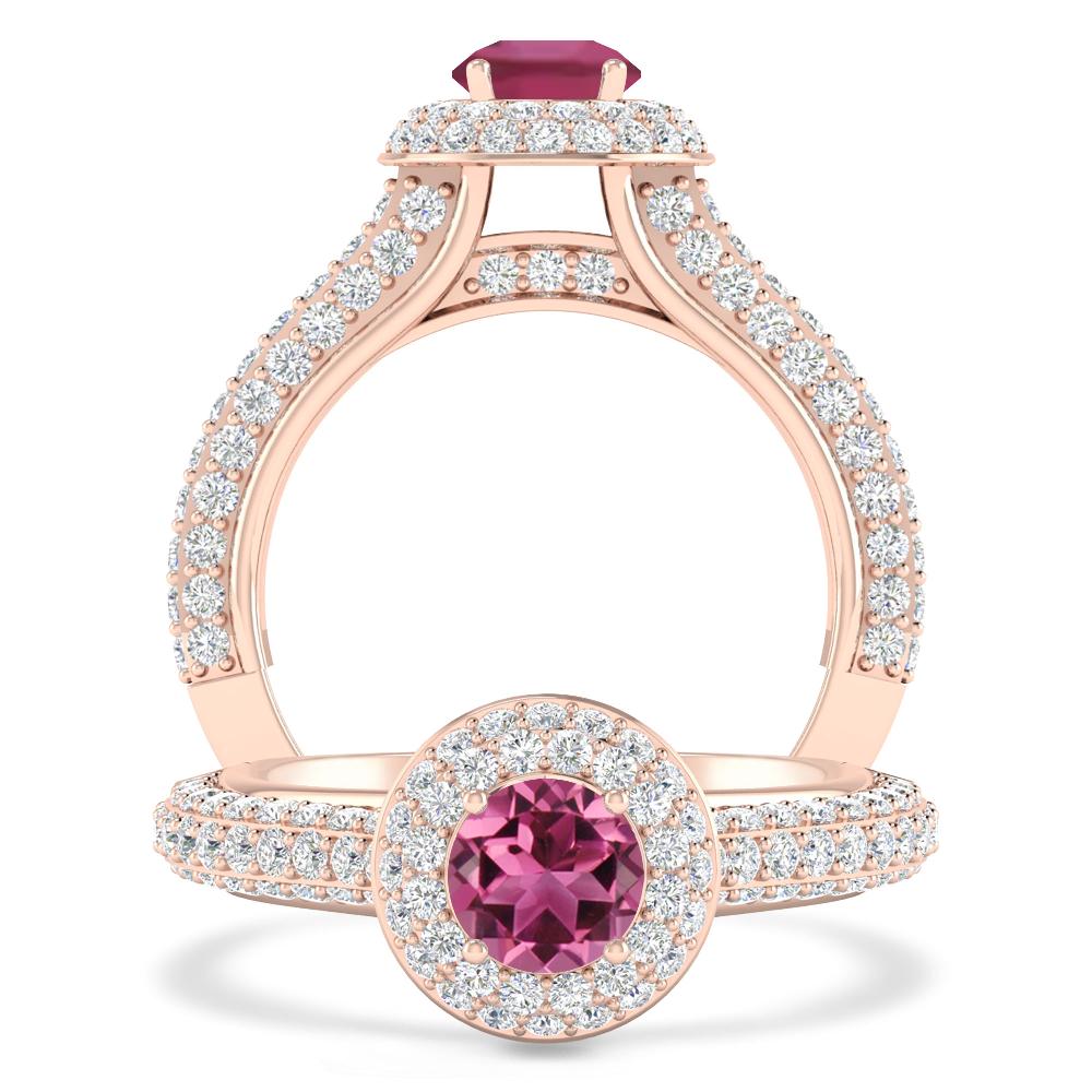 Rose Gold - Pink Tourmaline